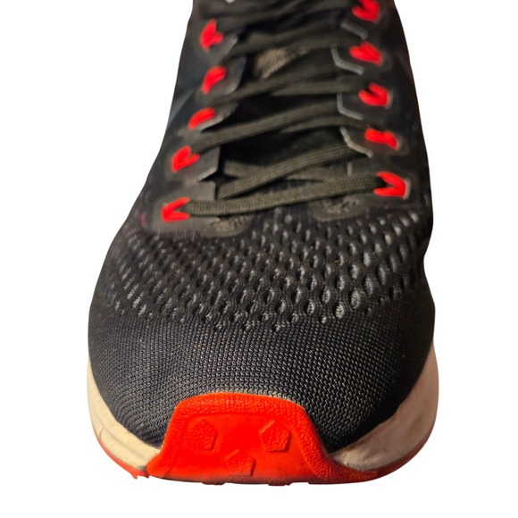 Nike Air Zoom Pegasus 34 Mens 14 Black Red Running Shoes 880555-014 Excellent main image 4
